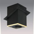 Integra Miltex Selkirk Corporation SPR6CCSB 6 Inch  Superpro Catherdral Support Box With Black Ceiling Trim  Galvalume 77680